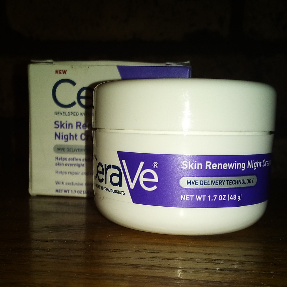 NEW CeraVe Skin Renewing Night Cream Moisturizer